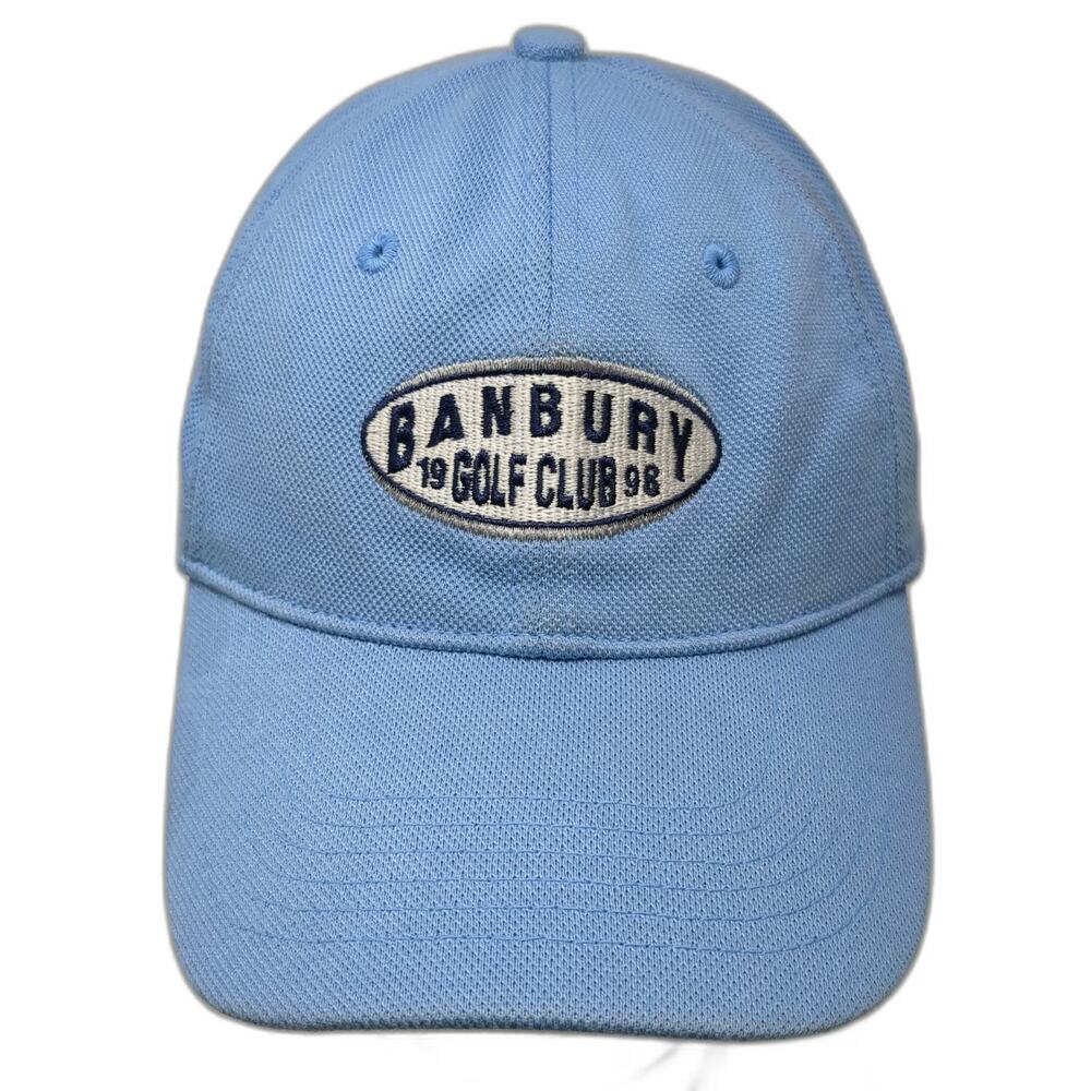 Page Tuttle Banbury Golf Club Hat Blue One Size Baseball Cap Slideback Strap